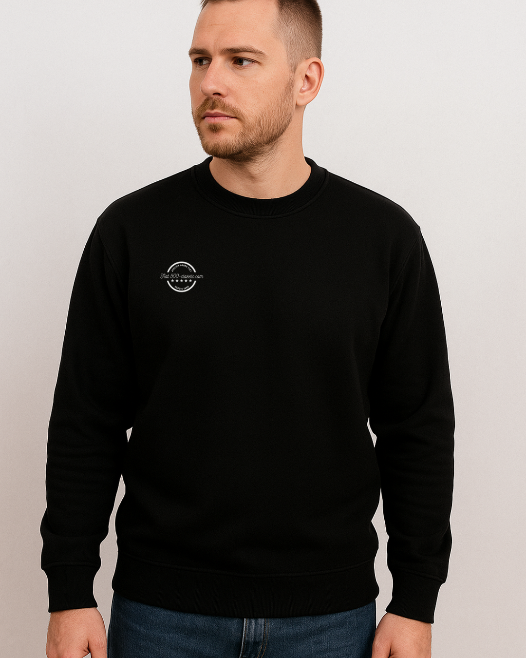 Pull Noir Cinquecento