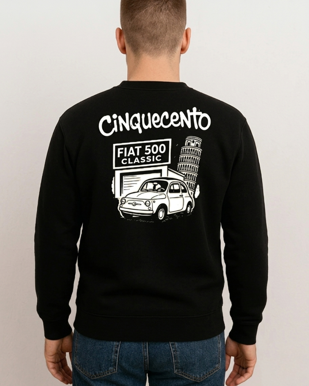 Pull Cinquecento Fiat 500 Classic - Jeu Concours