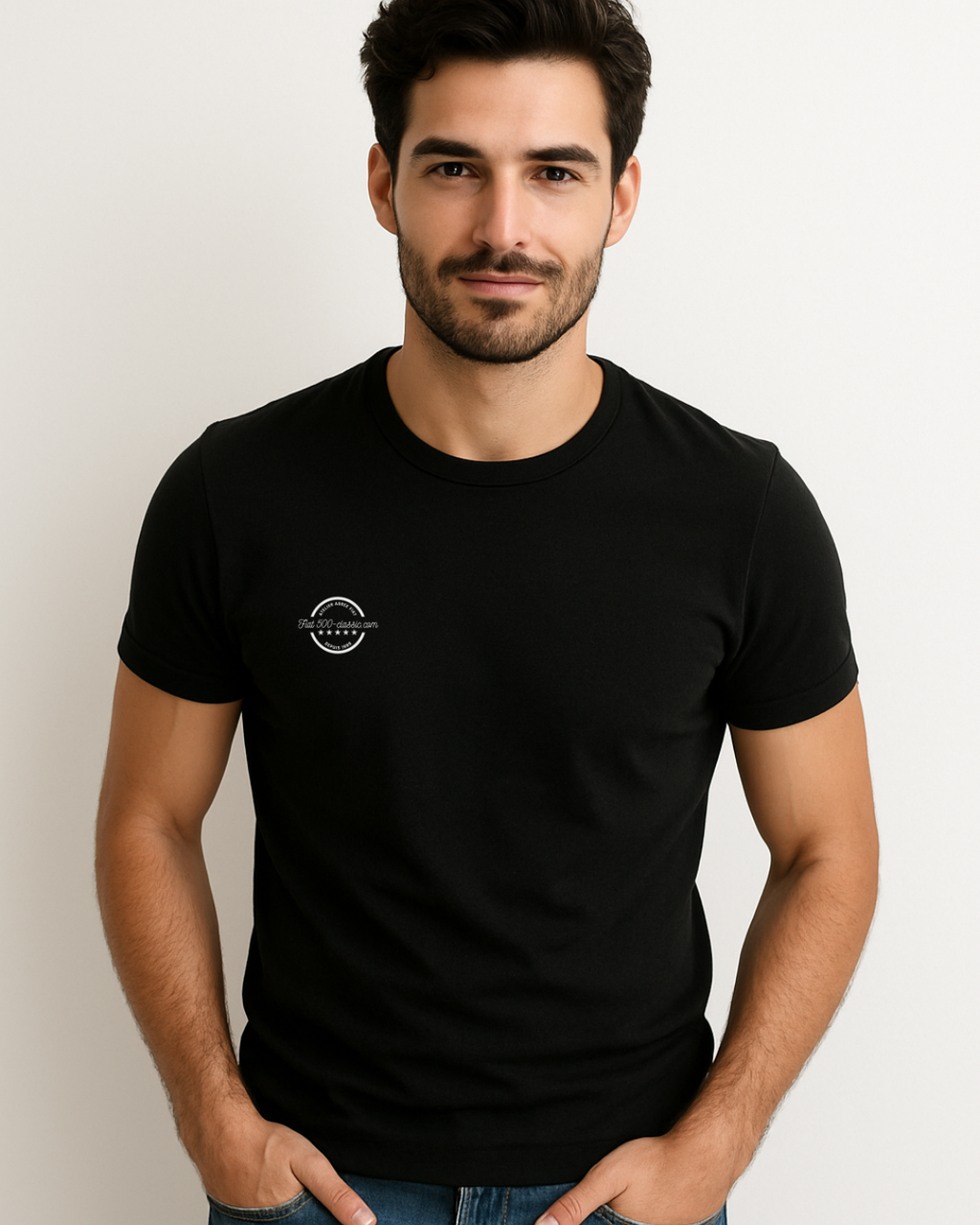 T-shirt Noir Cinquecento