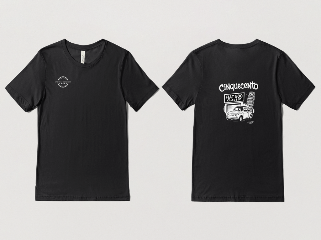 T-shirt Noir Cinquecento