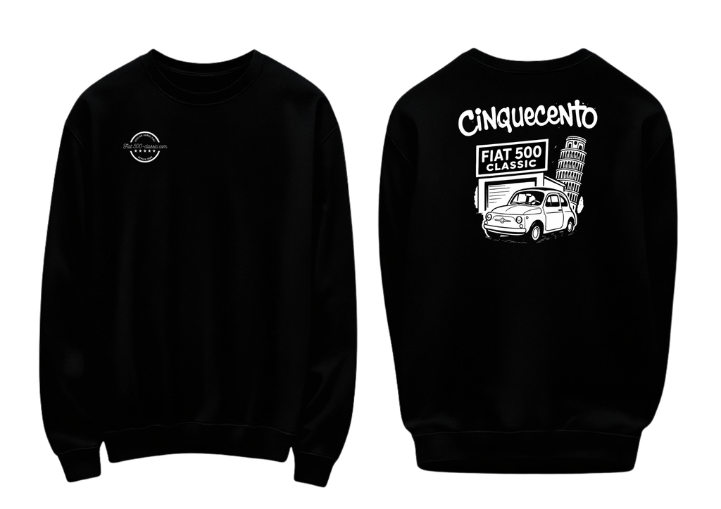 Pull Noir Cinquecento
